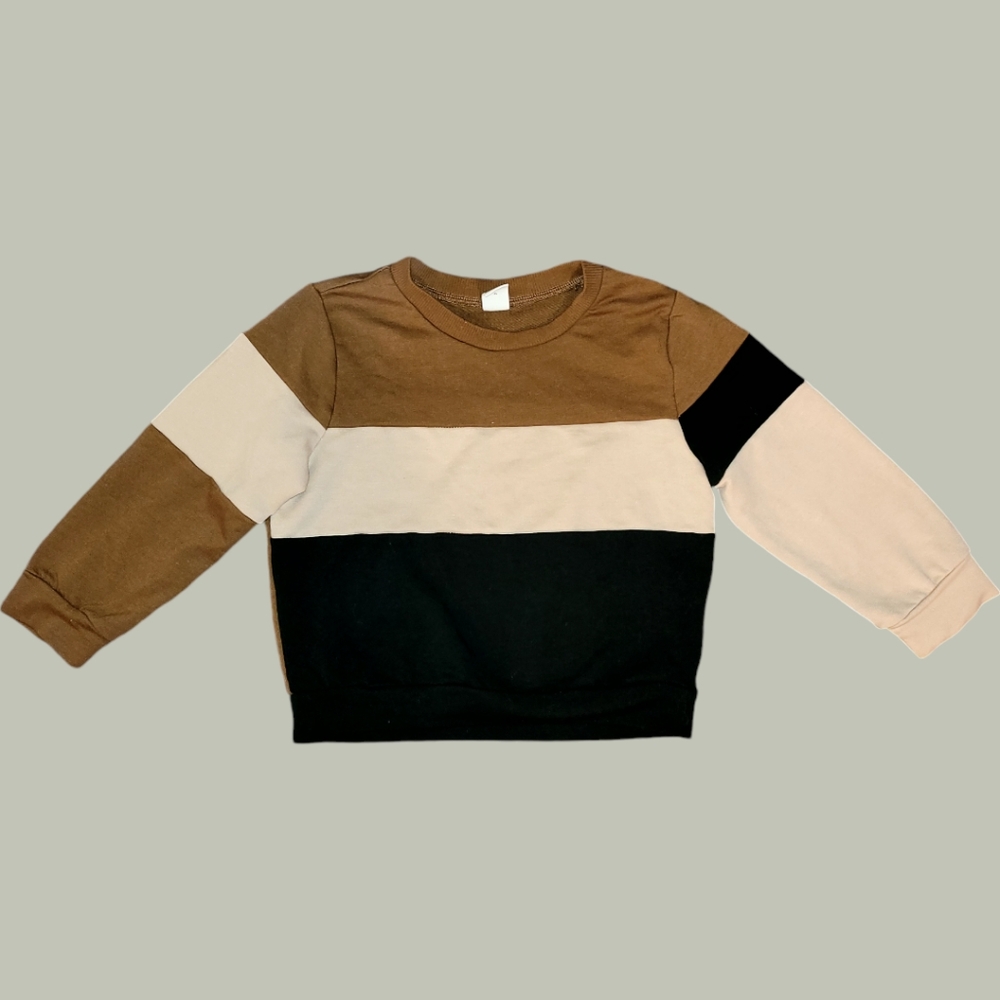 🌱5/$25🌱 SHEIN Kids Colorblock Boy's Sweater - 4Y/4T